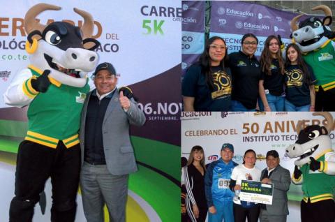 Gobierno de Javier Rivera celebra el 50 aniversario del Instituto Tecnológico de Apizaco