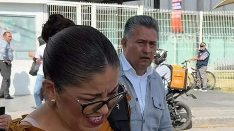 Rodolfo Ruiz Rodríguez, director del medio digital e-consulta, al salir del Centro de Justicia Penal de Puebla. / Foto: Daniel Casas / El Sol de Puebla