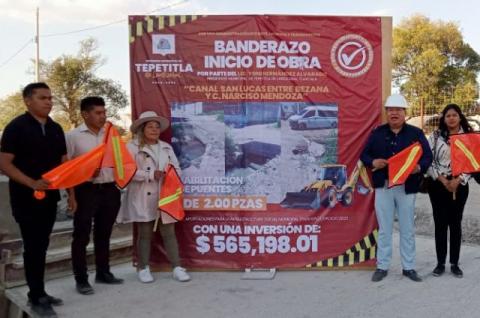 Tepetitla se beneficia con más obras