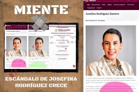 Crece el escándalo de Josefina Rodríguez imagen 1