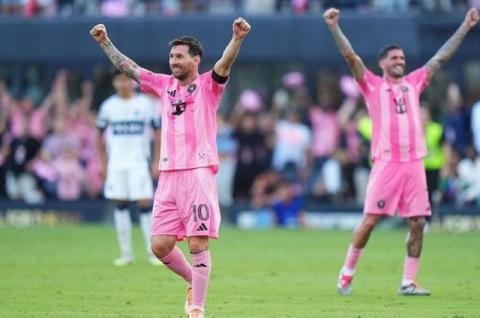 Messi ayuda al Inter Miami a ganar la Copa MLS