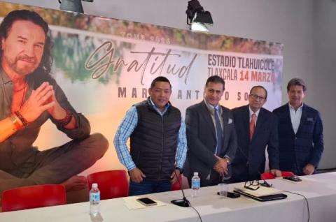 Con más de mil personas en logística y seguridad, Marco Antonio Solís alista concierto histórico