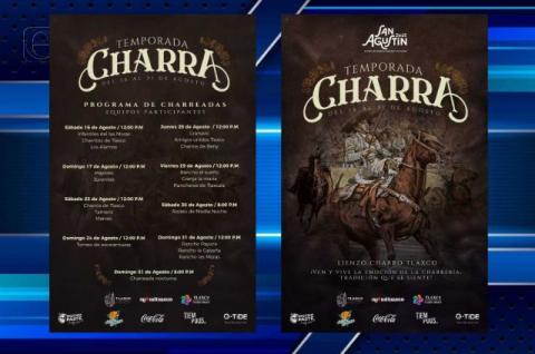 Arrancó la Temporada Charra 2025 en el marco de la Feria de Tlaxco