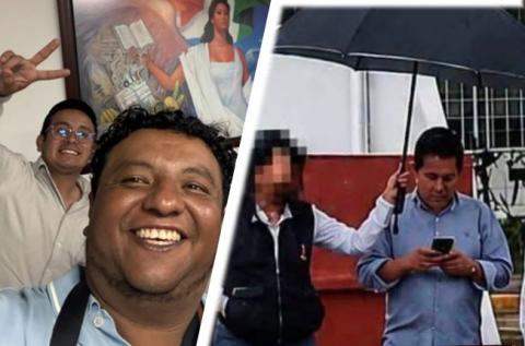 El Chómpiras tiene miedo que el sol arruine su rostro; lo nombran secretario y ya se siente Dios