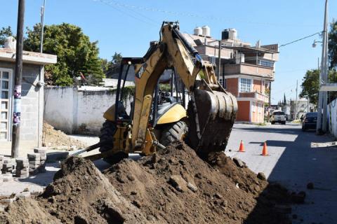 Inician obra de drenaje sanitario en Panotla