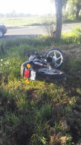 Derrape de moto deja una persona muerta en Nativitas imagen 1
