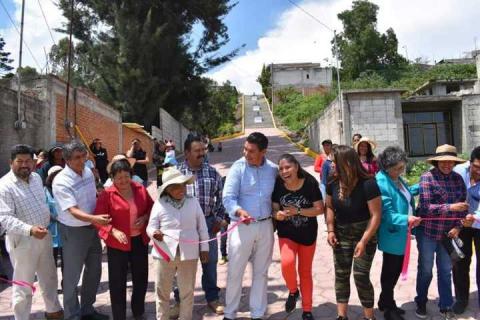 Después de 30 años trasformamos la calle Juárez de Tenanyecac: alcalde imagen 2