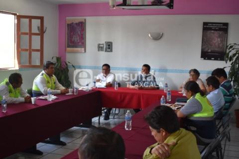 Acuerdan iniciar jornadas de desinfección en Nativitas por el COVID 19