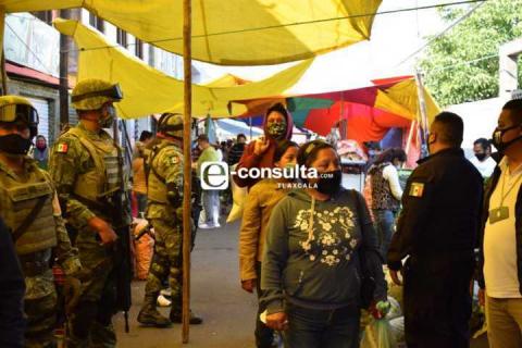 Se instala el tradicional tianguis de Teolocholco imagen 1