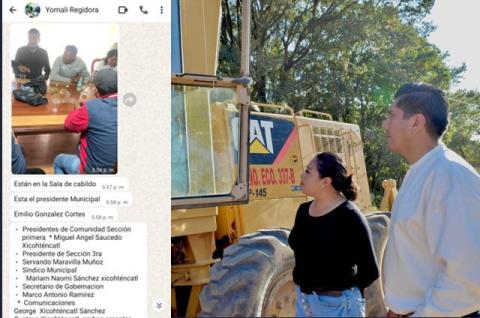 Regidora Yomali lanzó a la fama al alcalde de Mazatecochco por su borrachera en la alcaldía