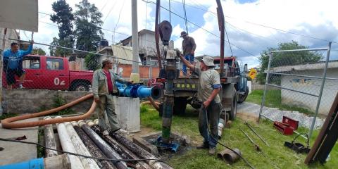 Regularizan el suministro de agua en Panotla imagen 1