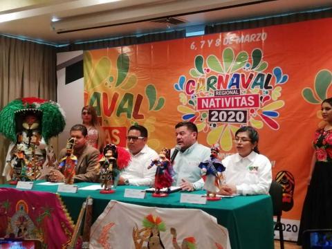 Esperan 15 mil visitantes en el Carnaval de Nativitas y una derrama de 2 mdp