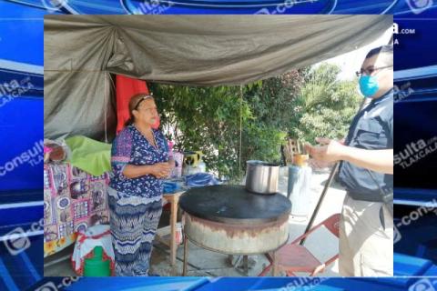 Policía de Nativitas vigila que se cumplan recomendaciones contra el covid