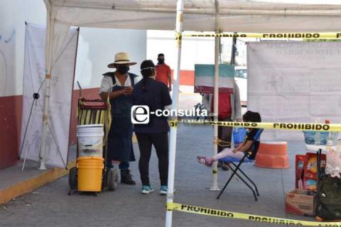 Se instala el tradicional tianguis de Teolocholco imagen 9