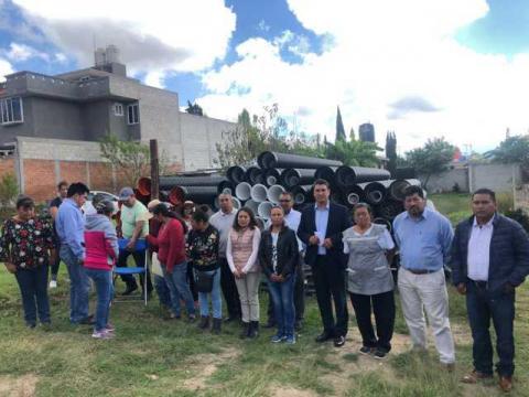 Alcalde pone en marcha 200 ml de drenaje sanitario en Xiloxochitla imagen 3