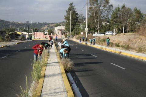 Con Faenas de limpieza mejoramos la imagen urbana del municipio: alcalde imagen 1