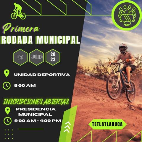 Anuncian la primera rodada ciclista de Tetlatlahuca; será el 9 de julio