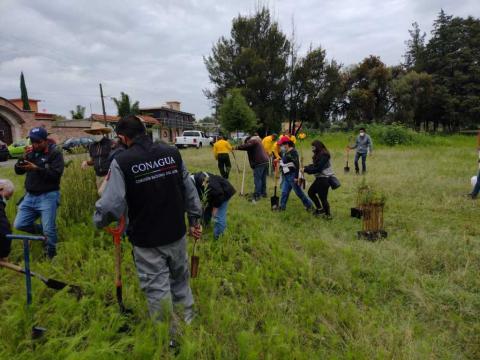 Inicia Conagua trabajos de delimitación de la zona federal en la laguna de Acuitlapilco imagen 1