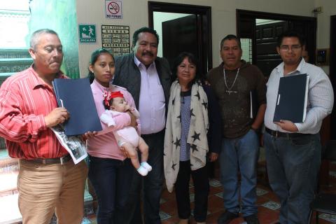 Yauhquemehcan realiza la quinta entrega del programa escrituración sencilla imagen 1