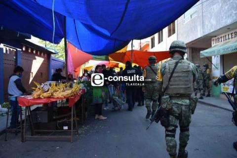 Se instala el tradicional tianguis de Teolocholco imagen 8