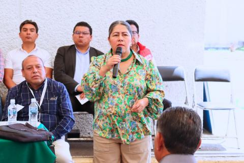 Sección 27 del SNTSA acompaña a base trabajadora del Hospital de la Mujer