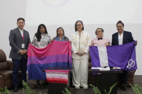 Acuerdan CEDH y La Cabilda agenda para visibilizar a las poblaciones lésbicas y bisexualas imagen 2