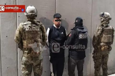 En Tlaxcala, autoridades federales detienen al líder de una célula delictiva