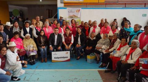 Calpulalpan fue sede de la caravana del Adulto Mayor imagen 1