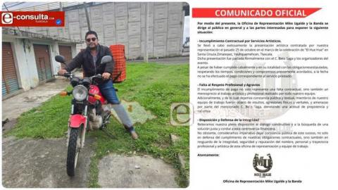 Escándalo en la feria de Santa Úrsula: acusan a Beto Saga de incumplido, grosero y deudas con artistas