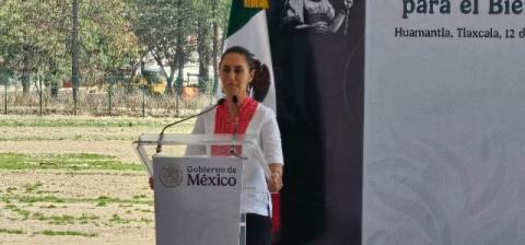 Huamantla es ejemplo nacional: Sheinbaum inaugura polo industrial que busca detonar inversión