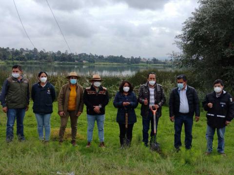 Inicia Conagua trabajos de delimitación de la zona federal en la laguna de Acuitlapilco imagen 3