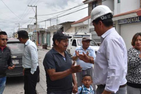 Alcalde pone en marcha obra de pavimentación en la calle Reforma de la Concordia imagen 4