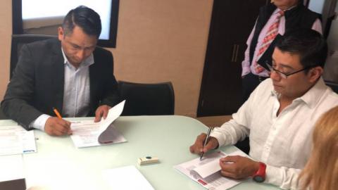 Ayuntamiento y la UPT trabajaran a favor de la educación y el desarrollo de Quilehtla imagen 3