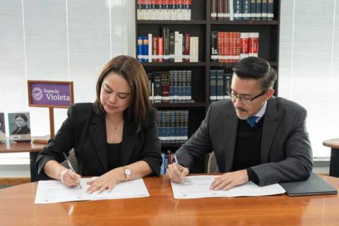 Firman Poder Judicial del Estado de Tlaxcala y Escuela Nacional de Formación Jurídica Convenio de Colaboración Académica imagen 2