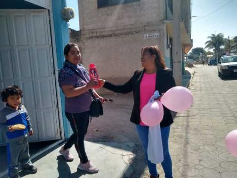 Caminata en Quilehtla por el rechazo a la violencia femenina imagen 10