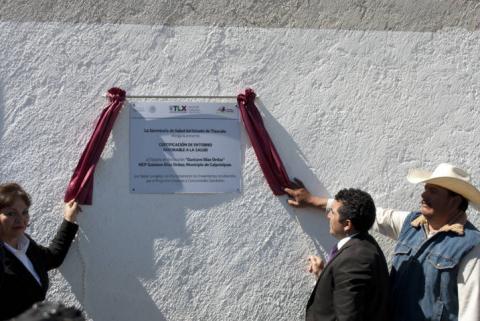 La comunidad de Díaz Ordaz la certifican como Comunidad Saludable imagen 1