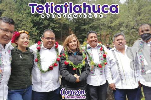 Edil de Tetlatlahuca presencia firma de convenio a favor de los Pueblos Indígenas