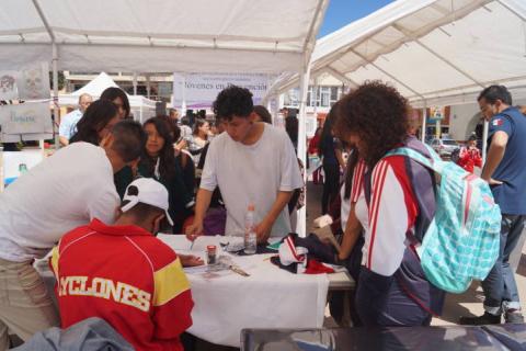 Jóvenes de Fortaseg realizan feria de avance en prevención social imagen 3