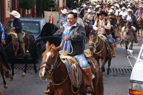 Más de 300 jinetes muestran respeto al santo patrón San Agustín imagen 6
