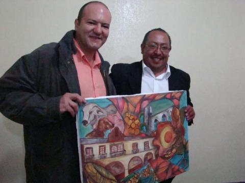 Constató Juan Corral Mier avances de obra carretera en Zitlaltepec imagen 4