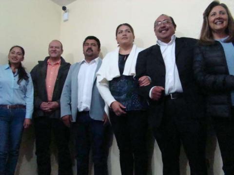 Constató Juan Corral Mier avances de obra carretera en Zitlaltepec imagen 5