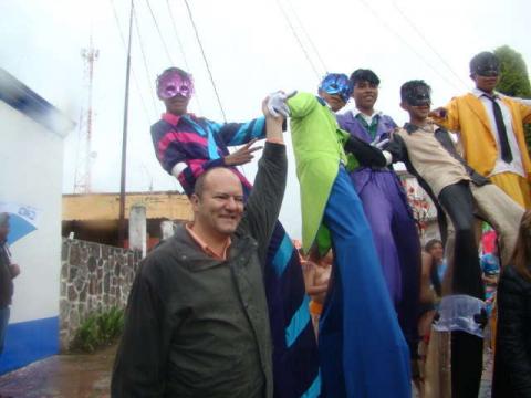 Constató Juan Corral Mier avances de obra carretera en Zitlaltepec imagen 3