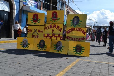 Encabeza Polvo Rea desfile conmemorativo al 104 Aniversario de la Revolución Mexicana en Tlaltelulco imagen 9