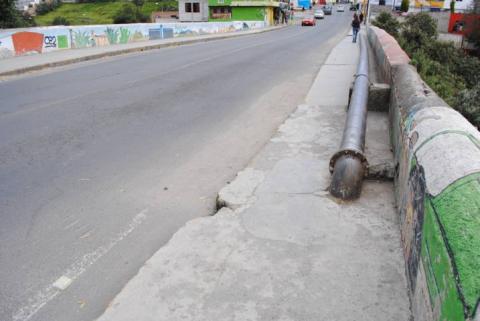 Ayuntamiento da a conocer estado físico del puente México imagen 4