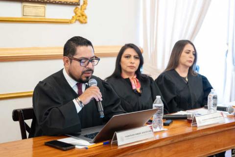 Presentan Informes Correspondientes al mes de Octubre Salas del TSJE imagen 1