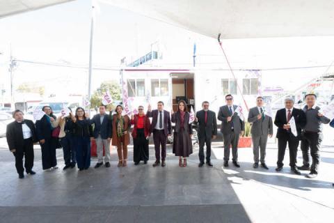 Trabaja Poder Judicial por una Justicia Más Cercana, Humana y Accesible; instalan "CEJAMOVIL" en Xicohtzinco imagen 1