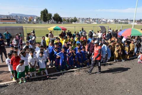 Todo un éxito fue el torneo de la liga de fútbol infantil: Guzmán Brindis imagen 1