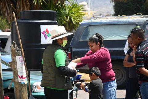 Acuerdan Tlaxco y tianguistas incrementar medidas preventivas por Covid-19 imagen 6