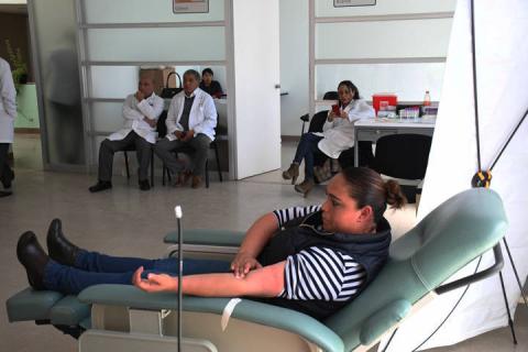 Participa red de municipios saludables en campaña de donación de sangre imagen 2