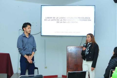 Estudiantes de Psicología UATx exponen proyectos que buscan impactar en la convivencia basada en valores y paz social imagen 1